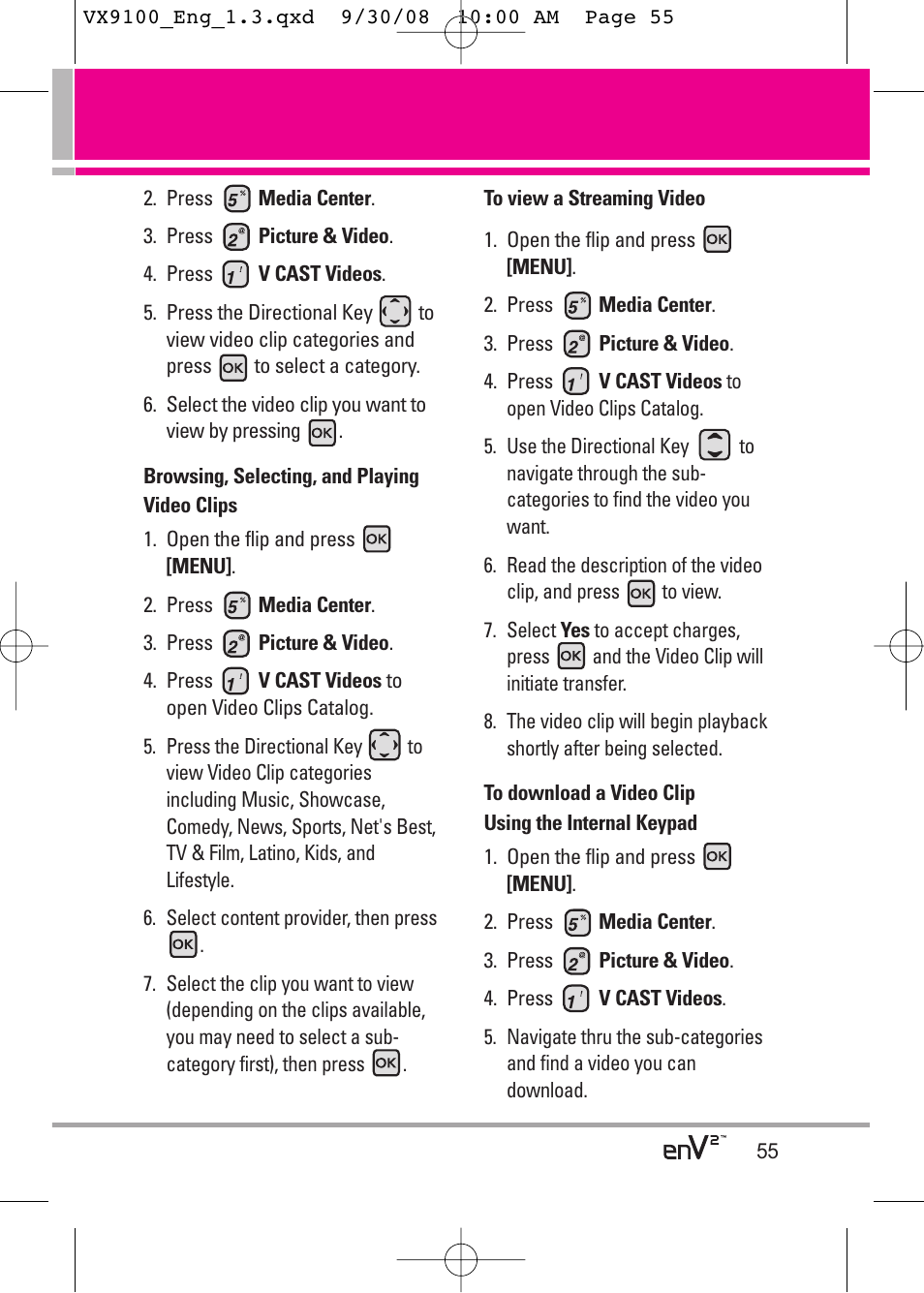 LG LGVX9100LK User Manual | Page 55 / 130