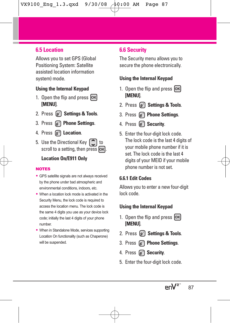 LG LGVX9100LK User Manual | Page 87 / 130