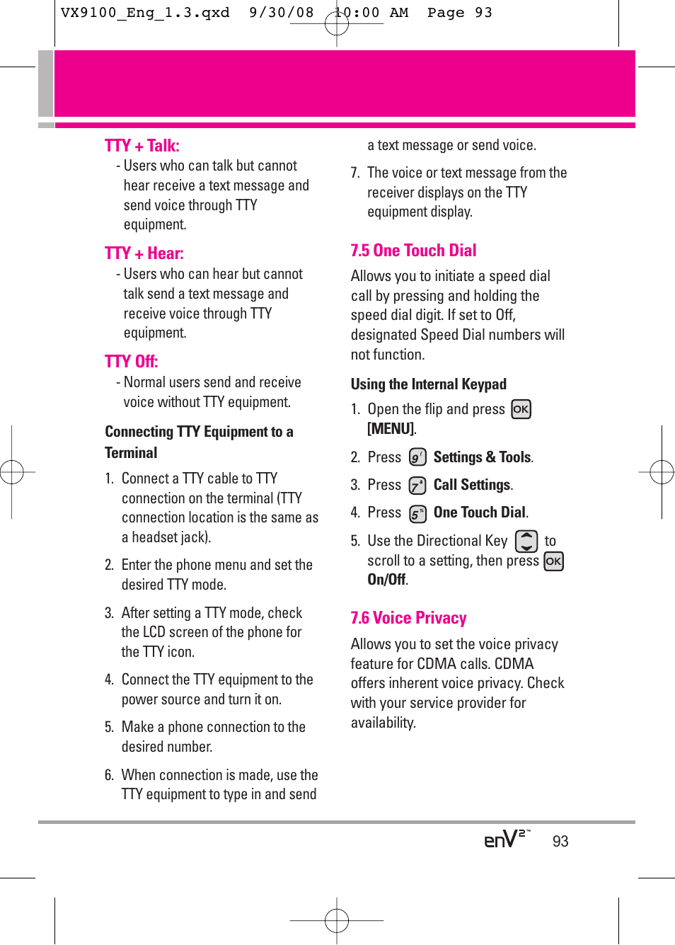 LG LGVX9100LK User Manual | Page 93 / 130