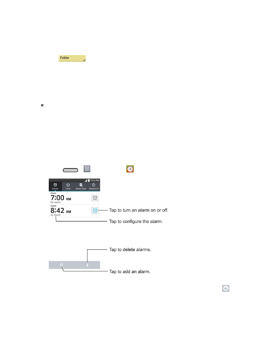 Alarm/clock | LG LGLS740 User Manual | Page 118 / 174