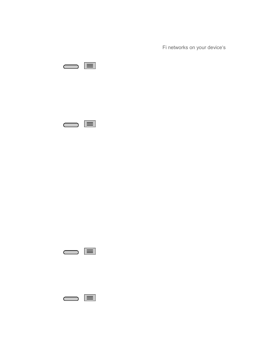 Vpn settings, Device settings, Sound settings | LG LGLS740 User Manual | Page 145 / 174
