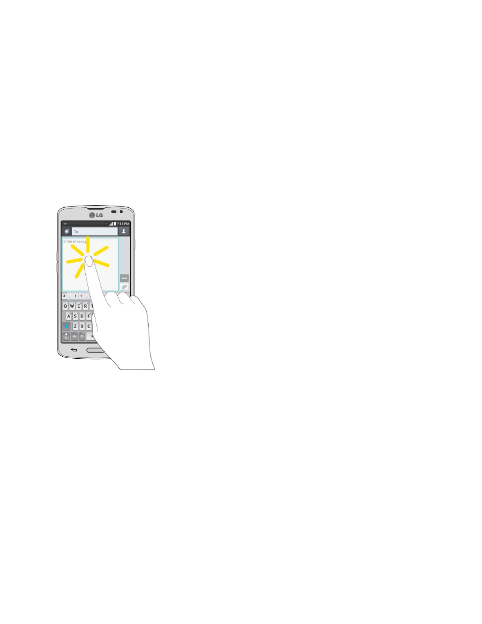 Touchscreen navigation | LG LGLS740 User Manual | Page 20 / 174