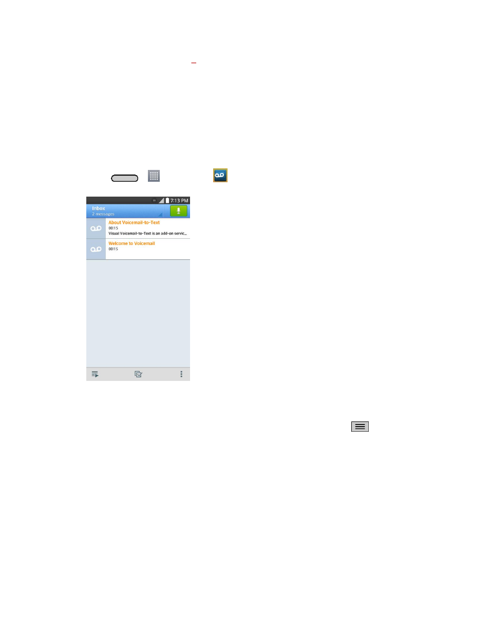Review visual voicemail, Listen to multiple voicemail messages | LG LGLS740 User Manual | Page 43 / 174