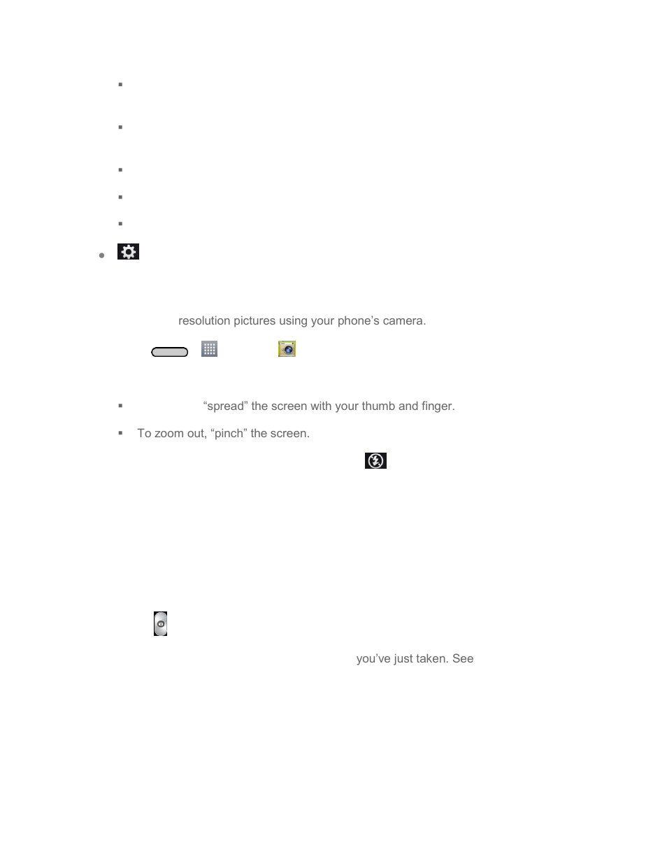 Take a picture, Multi-point auto focus | LG LGLS740 User Manual | Page 96 / 174