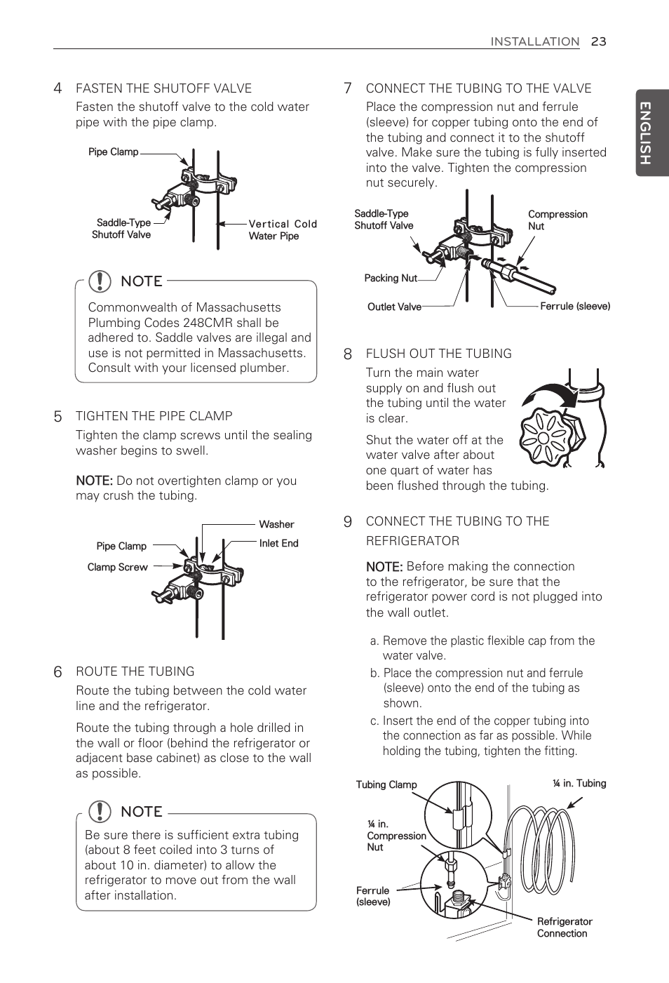 English | LG LFX33975ST User Manual | Page 23 / 61
