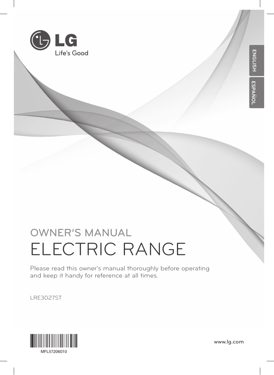 LG LRE3027ST User Manual | 88 pages
