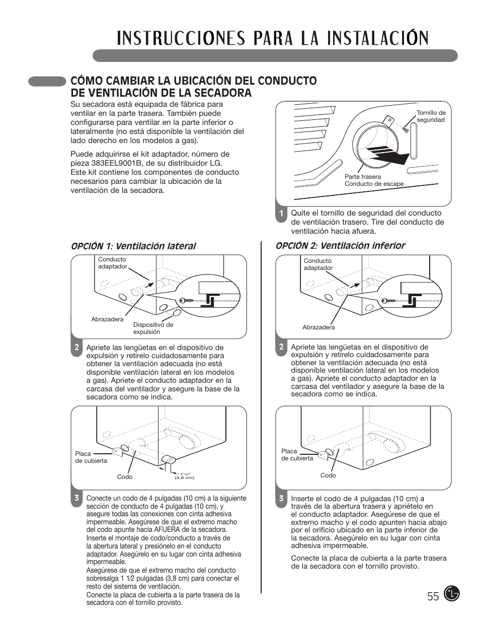 LG DLG2302W User Manual | Page 55 / 124