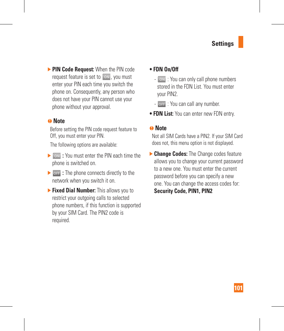 LG GR500 User Manual | Page 105 / 298