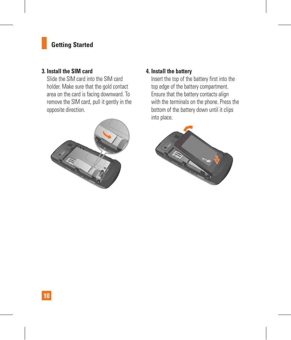 LG GR500 User Manual | Page 14 / 298