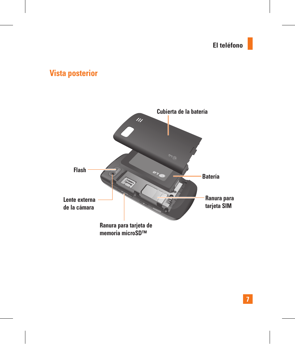 Vista posterior | LG GR500 User Manual | Page 155 / 298