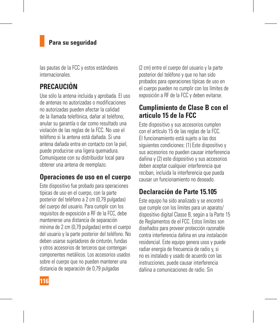 LG GR500 User Manual | Page 264 / 298