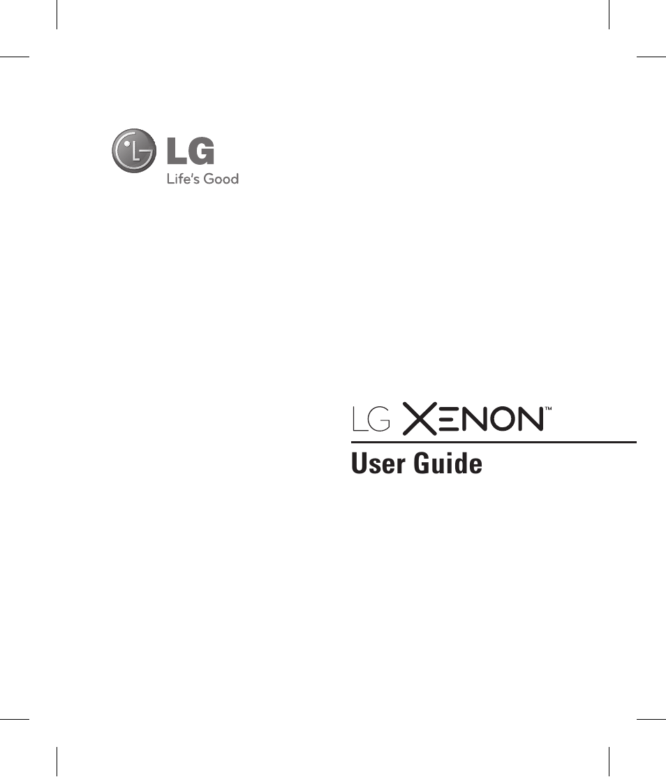 LG GR500 User Manual | Page 5 / 298