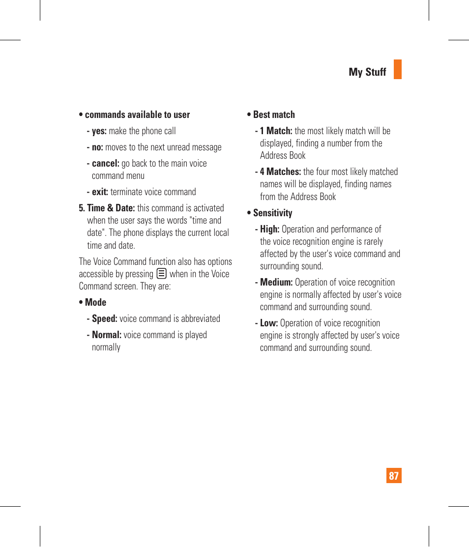 LG GR500 User Manual | Page 91 / 298