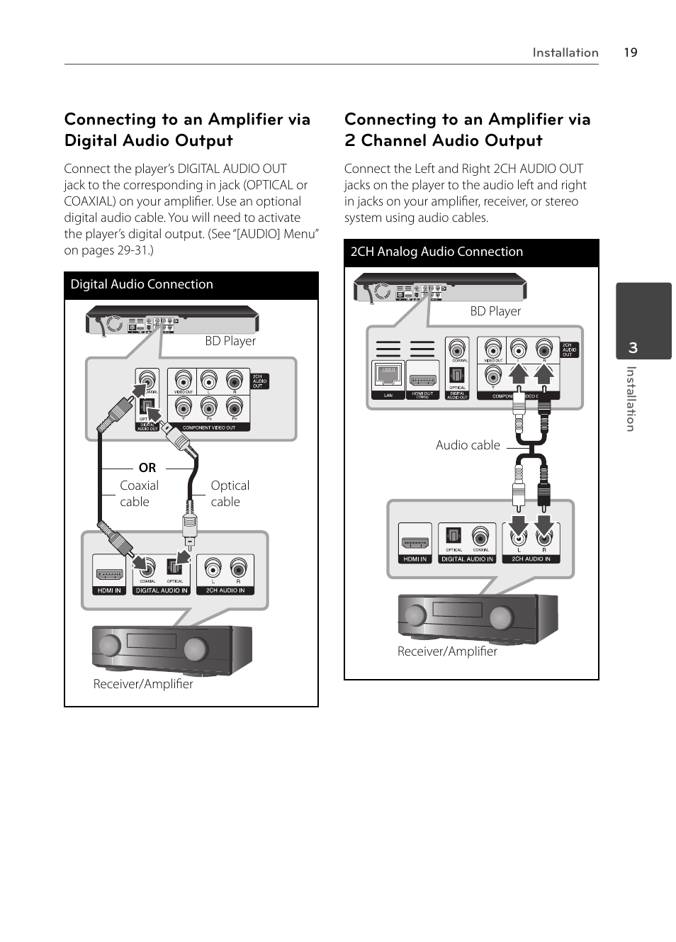 LG BX585 User Manual | Page 18 / 92