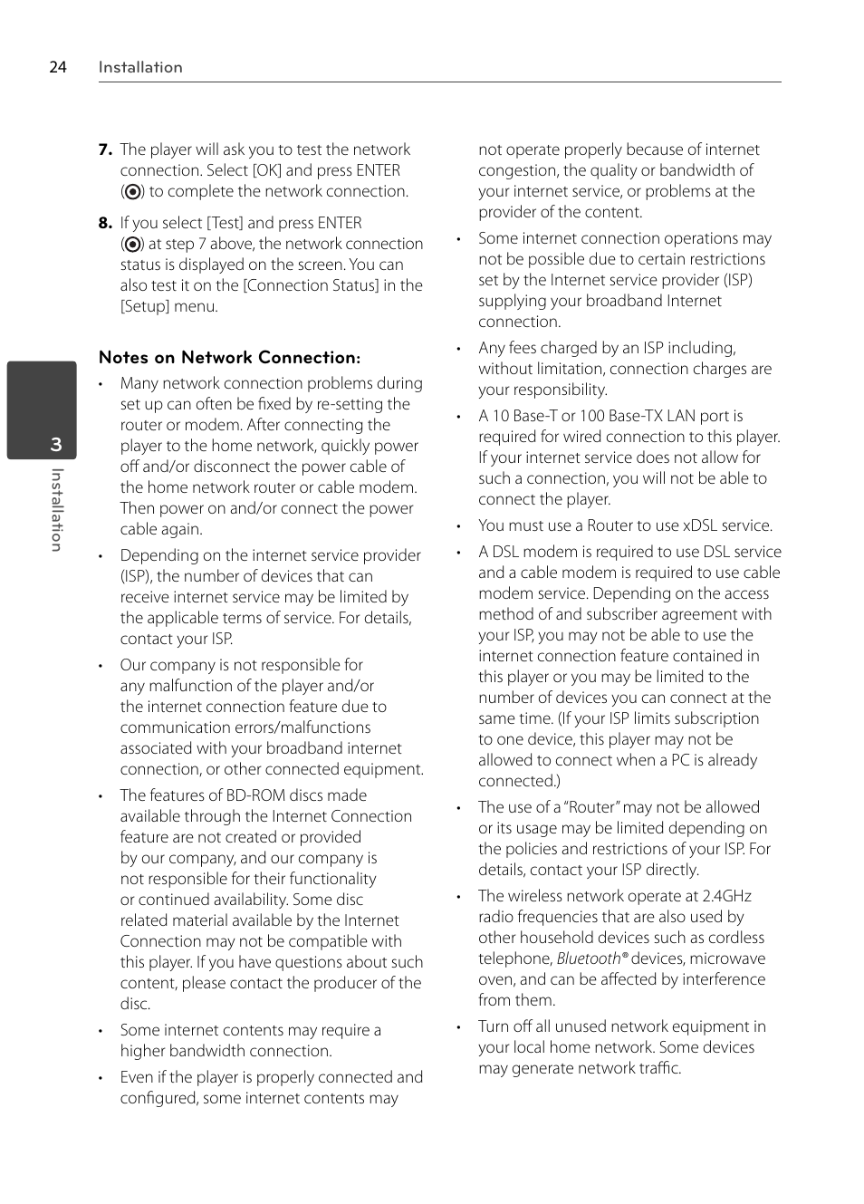 LG BX585 User Manual | Page 23 / 92