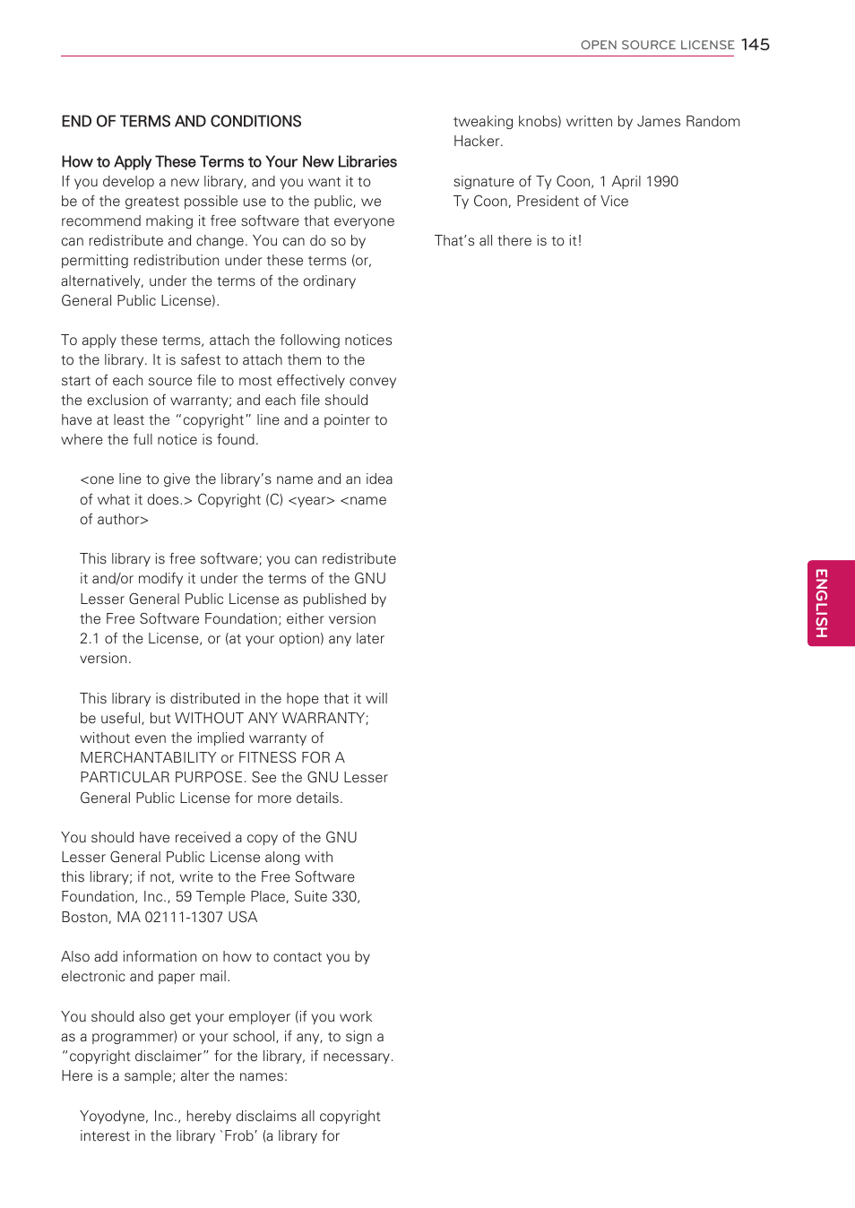 LG 42LK530 User Manual | Page 145 / 166