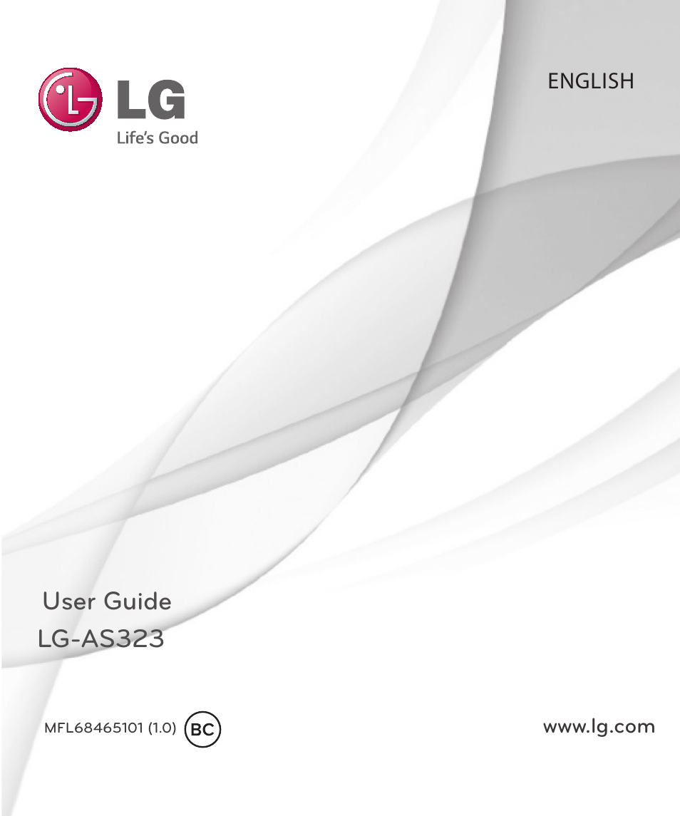 LG LGAS323 User Manual | 110 pages