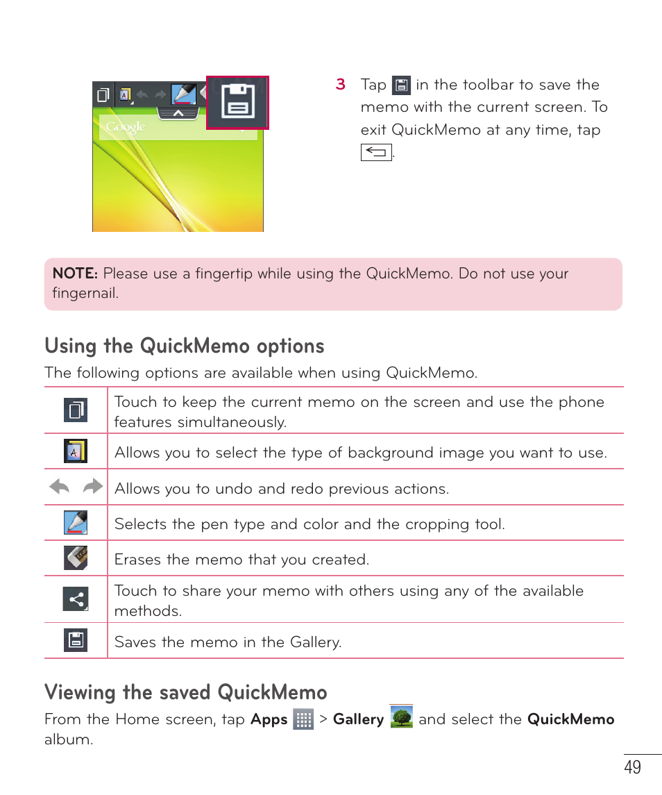 LG LGAS323 User Manual | Page 50 / 110