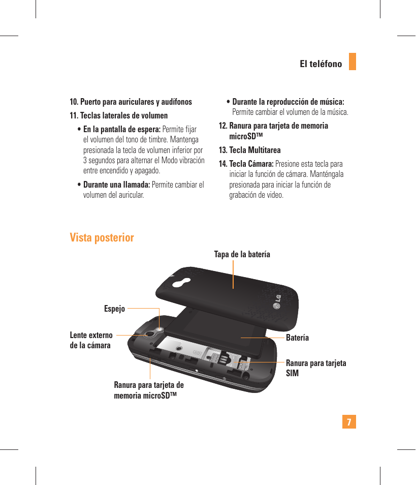 Vista posterior | LG GW370 User Manual | Page 135 / 250