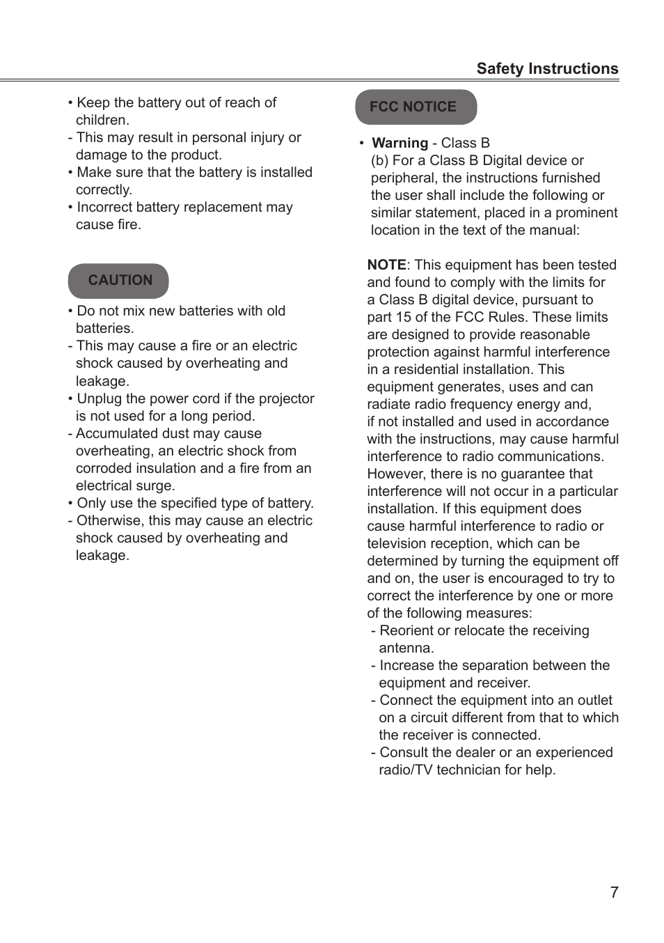 LG BD430 User Manual | Page 7 / 73