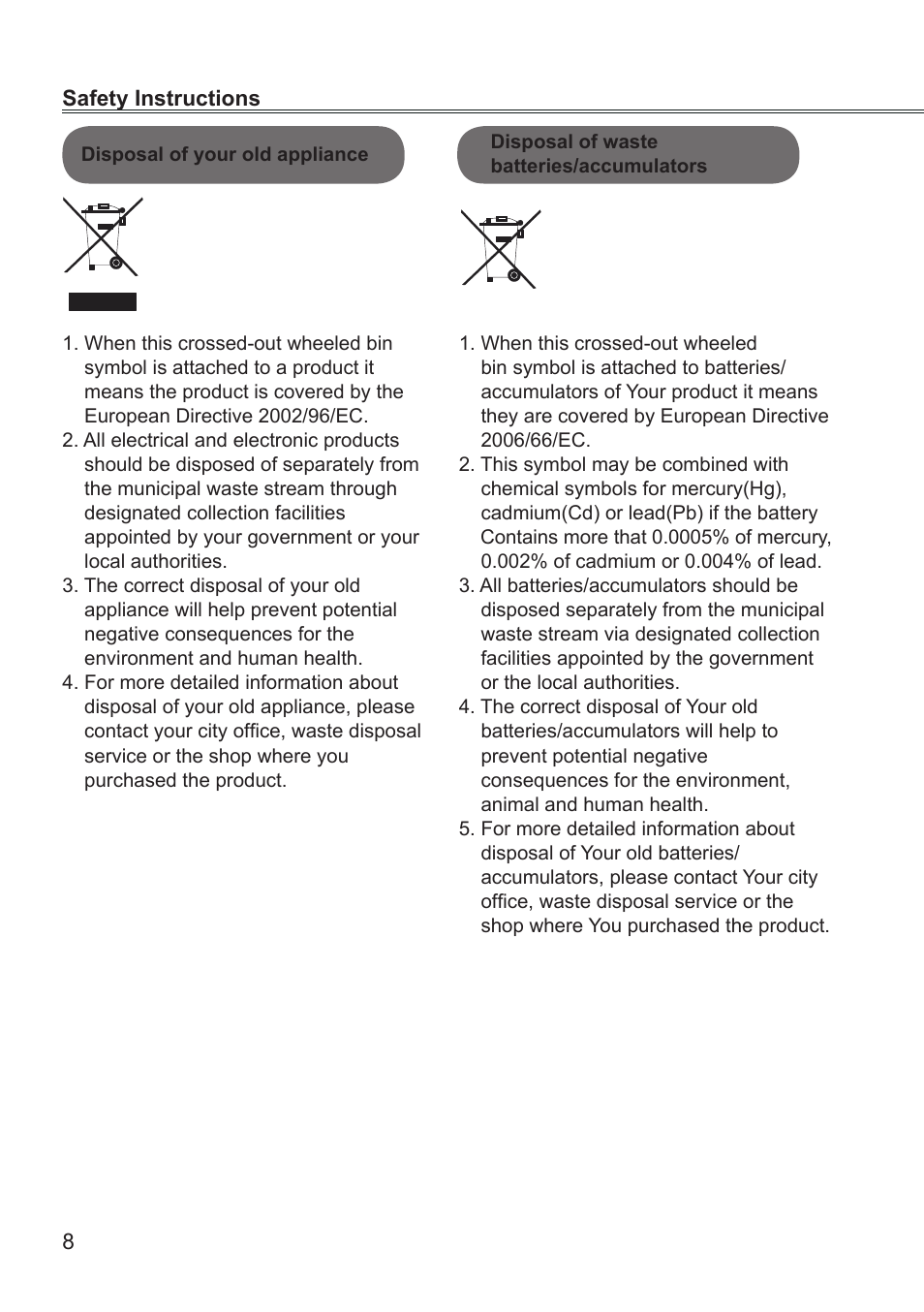 LG BD430 User Manual | Page 8 / 73