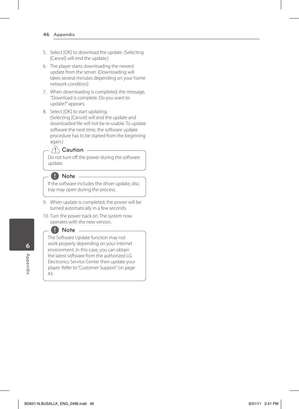 LG BD630 User Manual | Page 46 / 58