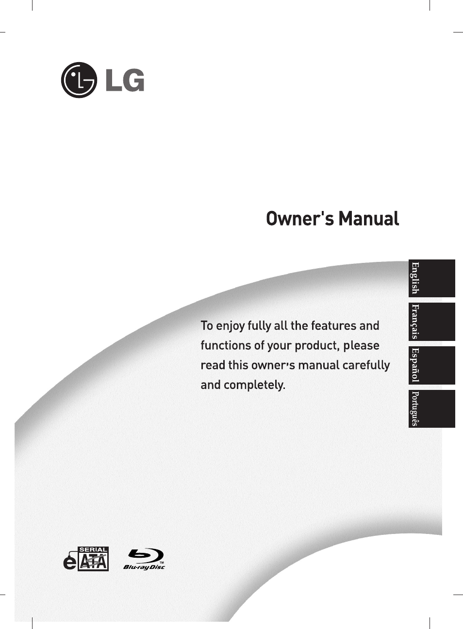 LG BE08LU20 User Manual | 15 pages
