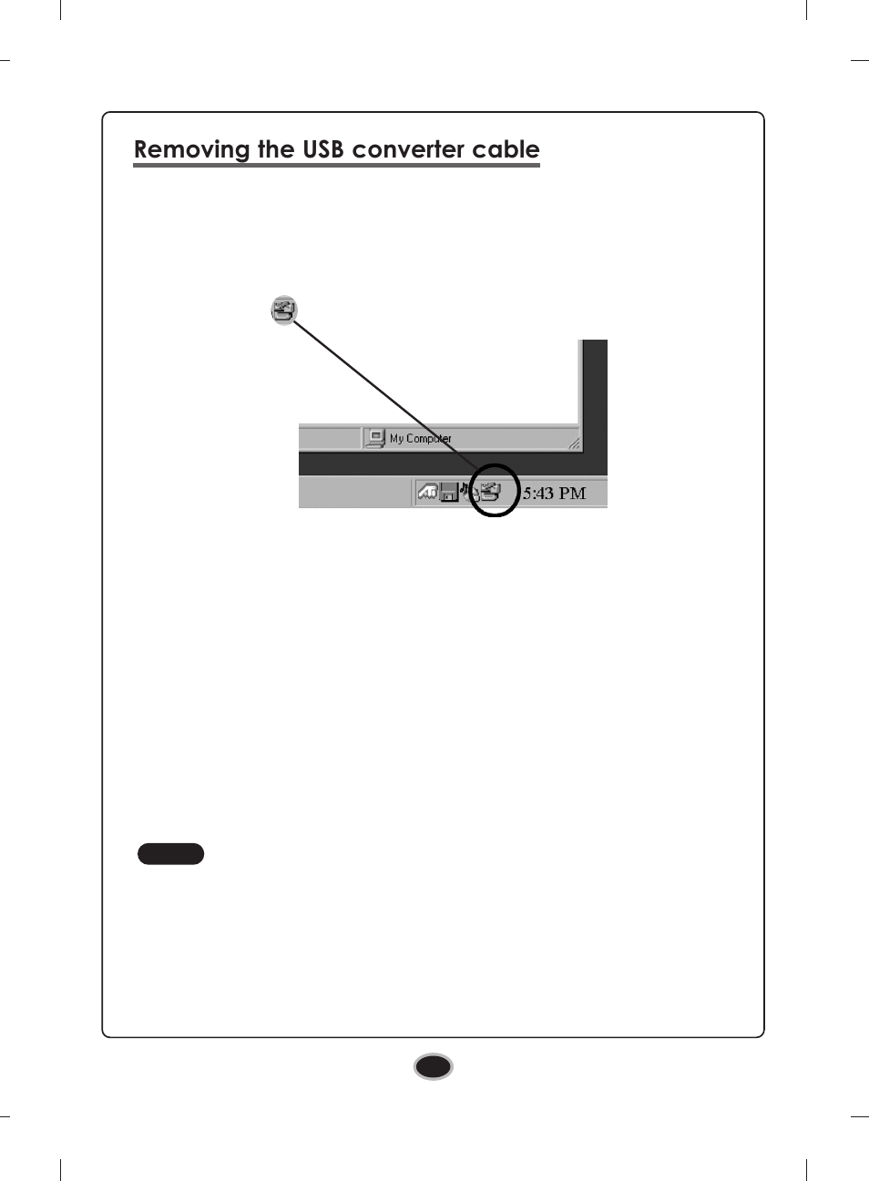 Removing the usb converter cable | LG BE08LU20 User Manual | Page 10 / 15