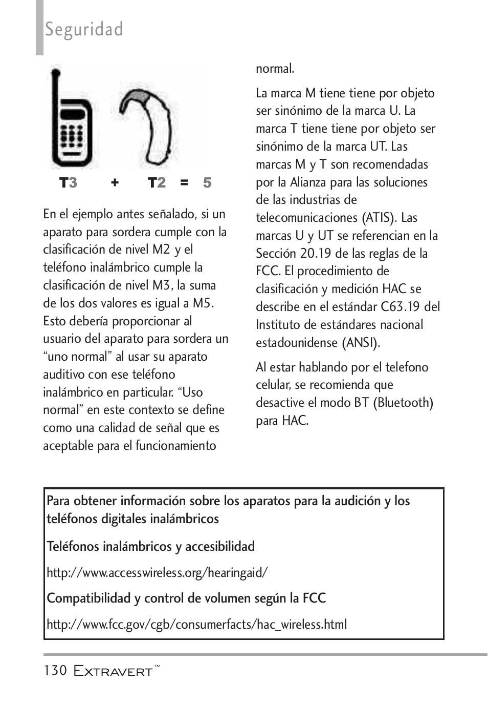 Seguridad | LG VN271 User Manual | Page 262 / 270