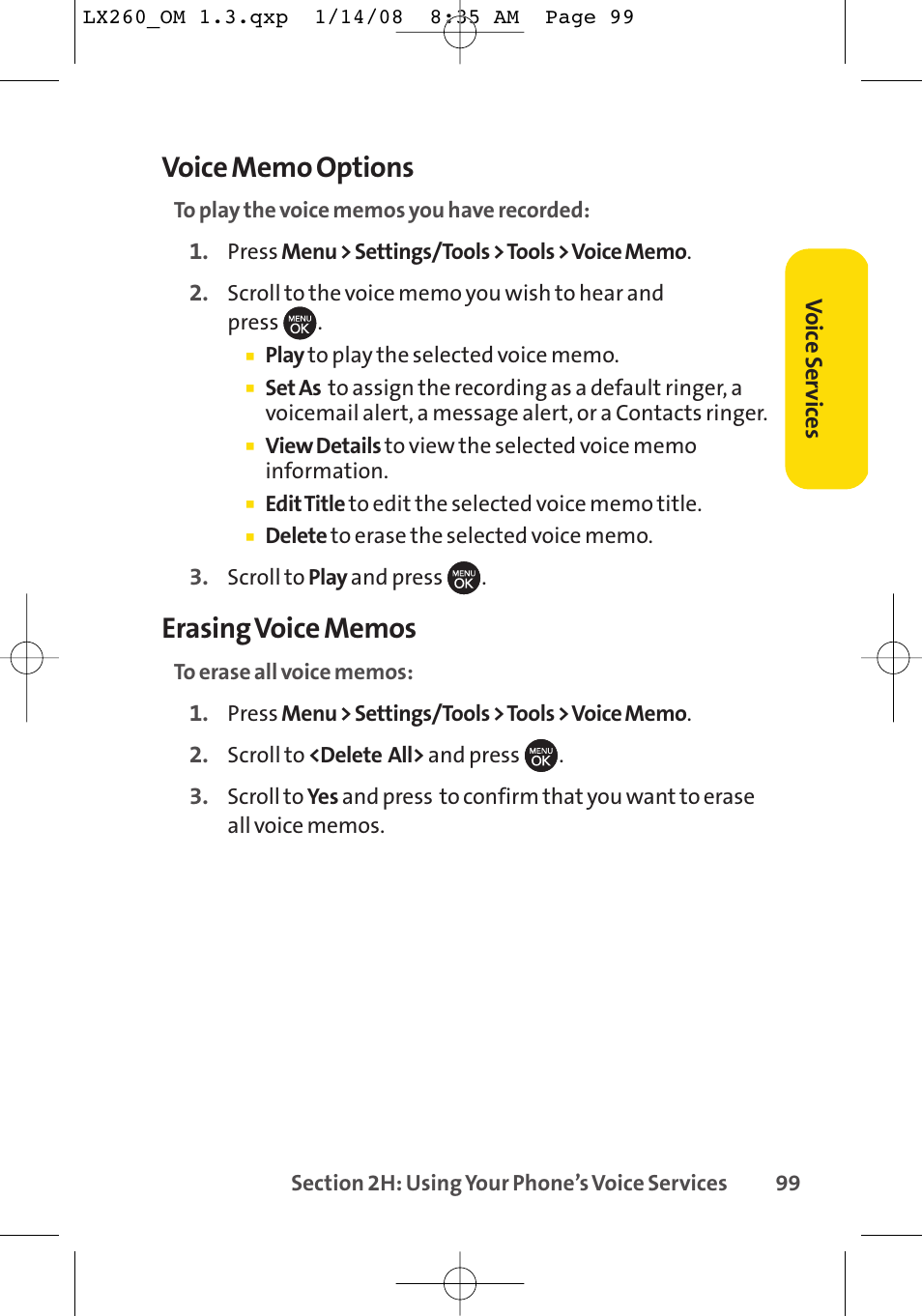 LG LGLX260 User Manual | Page 117 / 220