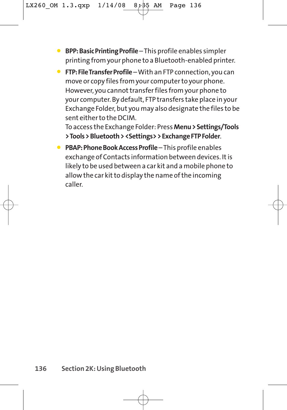 LG LGLX260 User Manual | Page 154 / 220