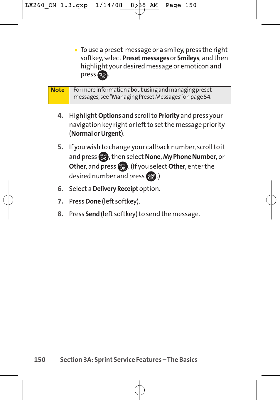 LG LGLX260 User Manual | Page 168 / 220