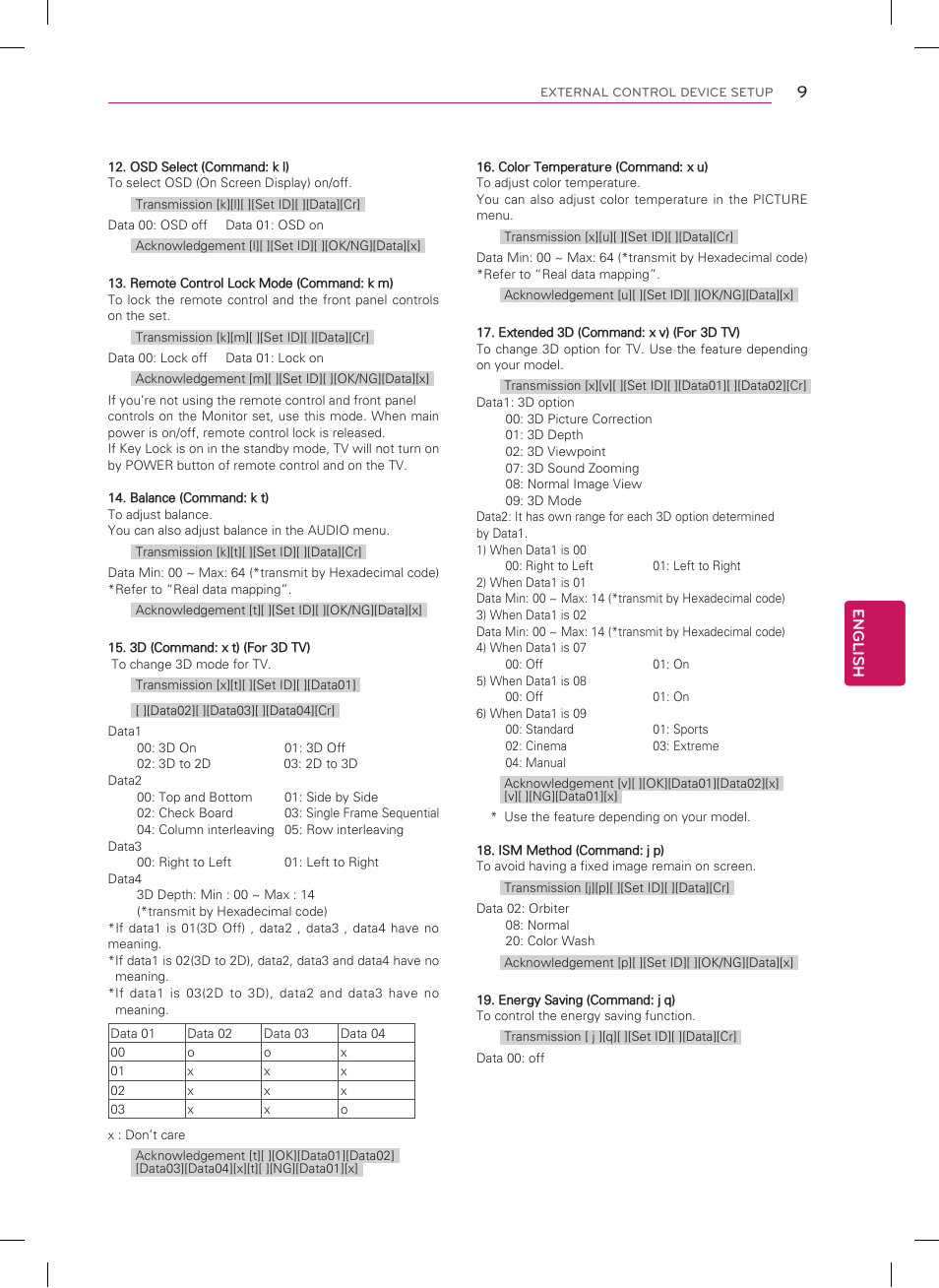 LG 60PA6500 User Manual | Page 49 / 52