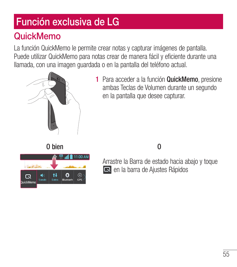 Función exclusiva de lg | LG LGL39C User Manual | Page 152 / 201