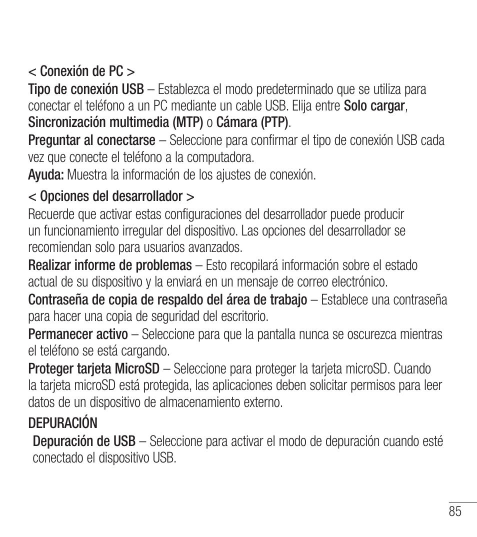 LG LGL39C User Manual | Page 182 / 201