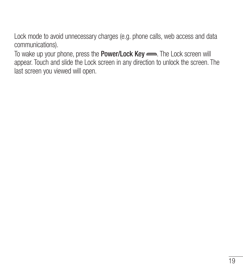 LG LGL39C User Manual | Page 20 / 201