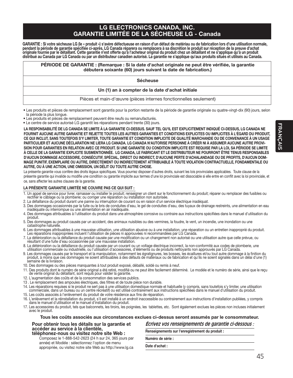 LG DLGX2551W User Manual | Page 145 / 148