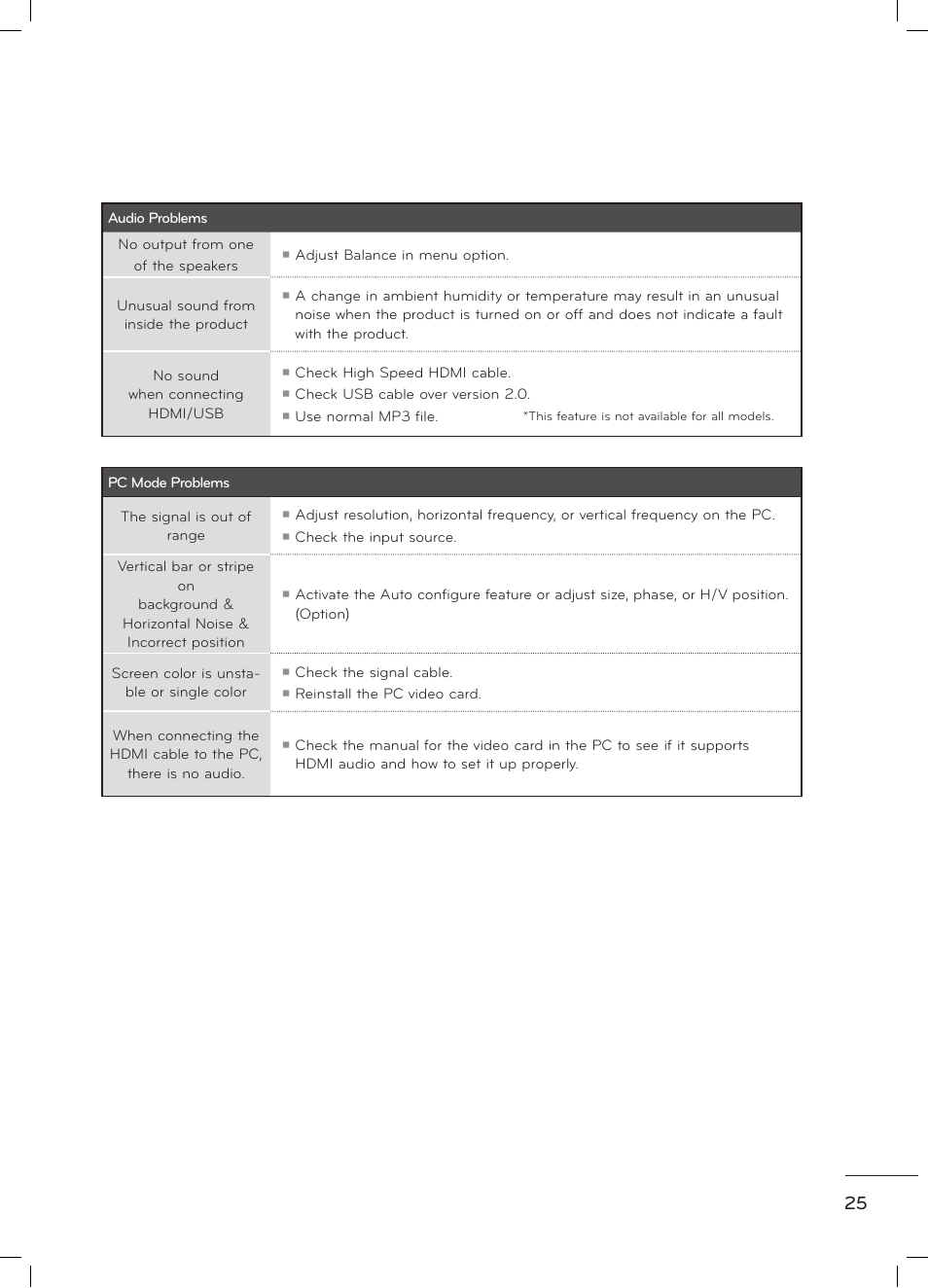 LG 47LD520 User Manual | Page 27 / 38