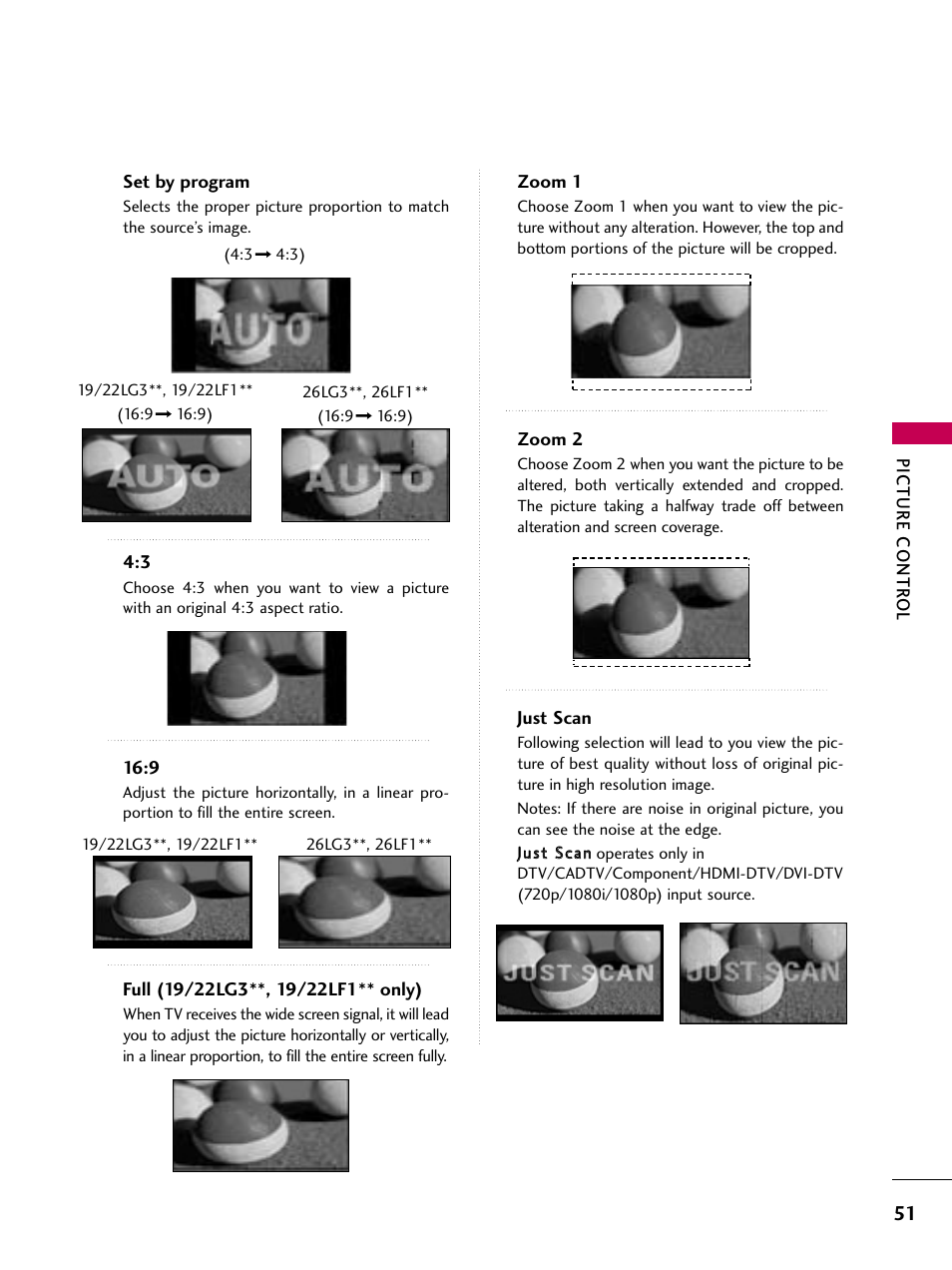 LG 22LG31 User Manual | Page 53 / 116
