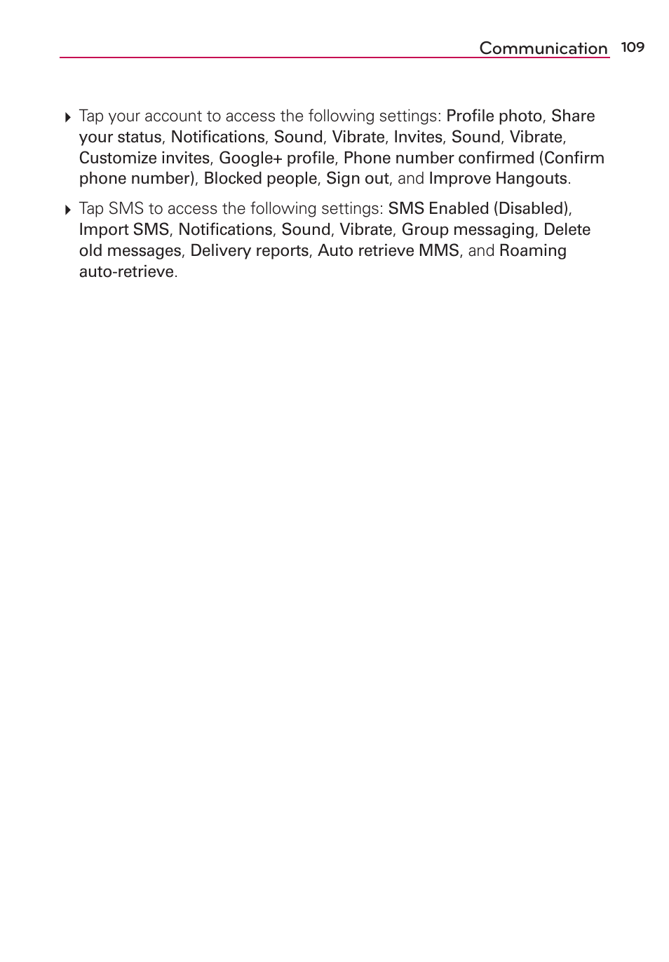 LG LGAS876 User Manual | Page 109 / 218