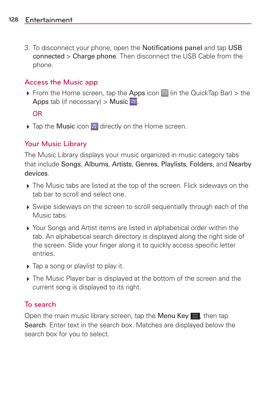 LG LGAS876 User Manual | Page 128 / 218