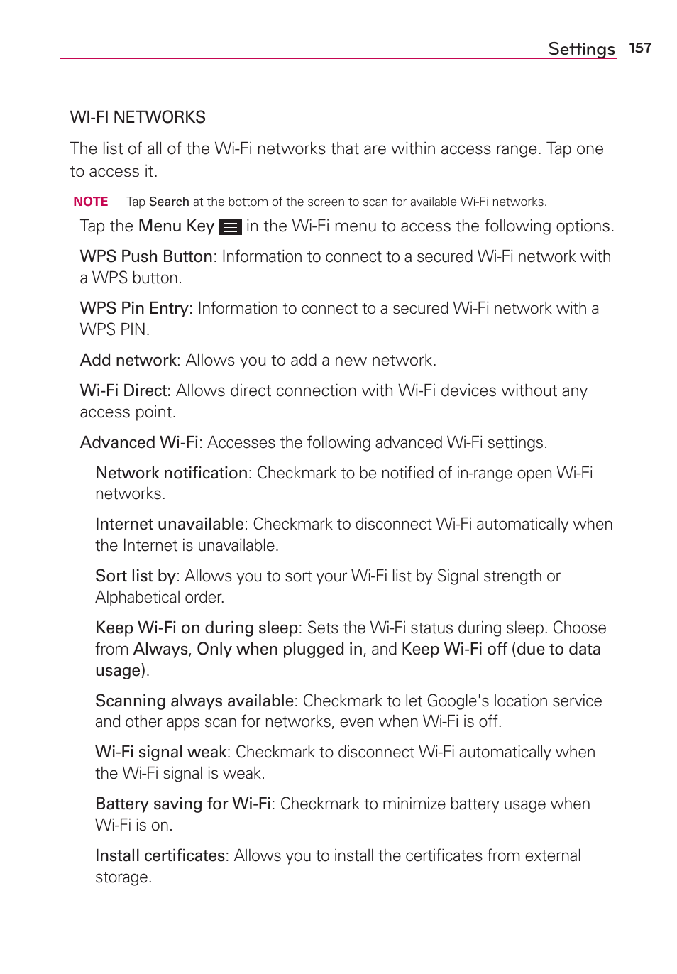 LG LGAS876 User Manual | Page 157 / 218