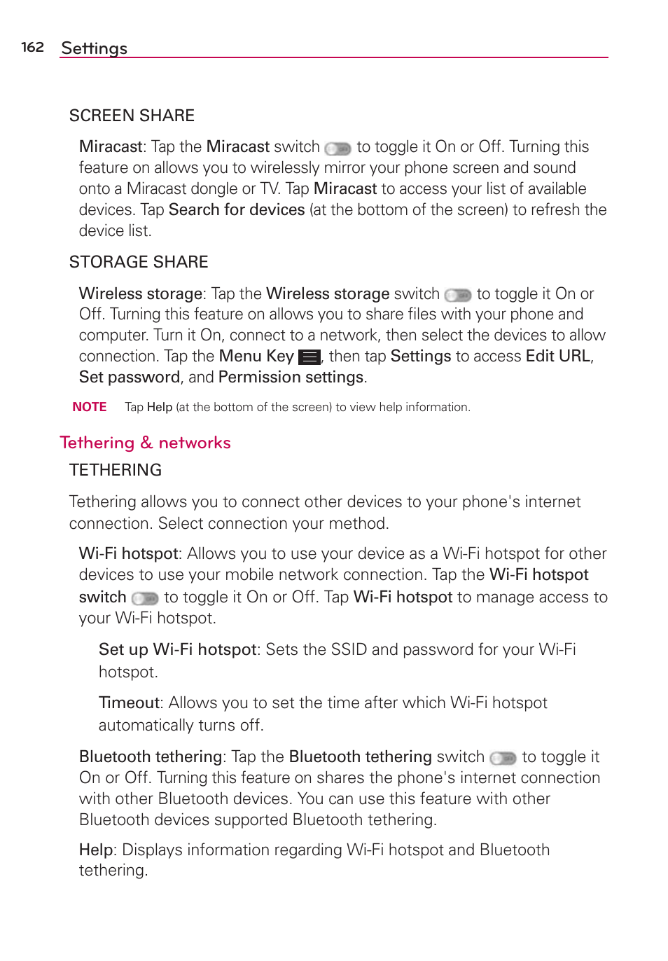 LG LGAS876 User Manual | Page 162 / 218