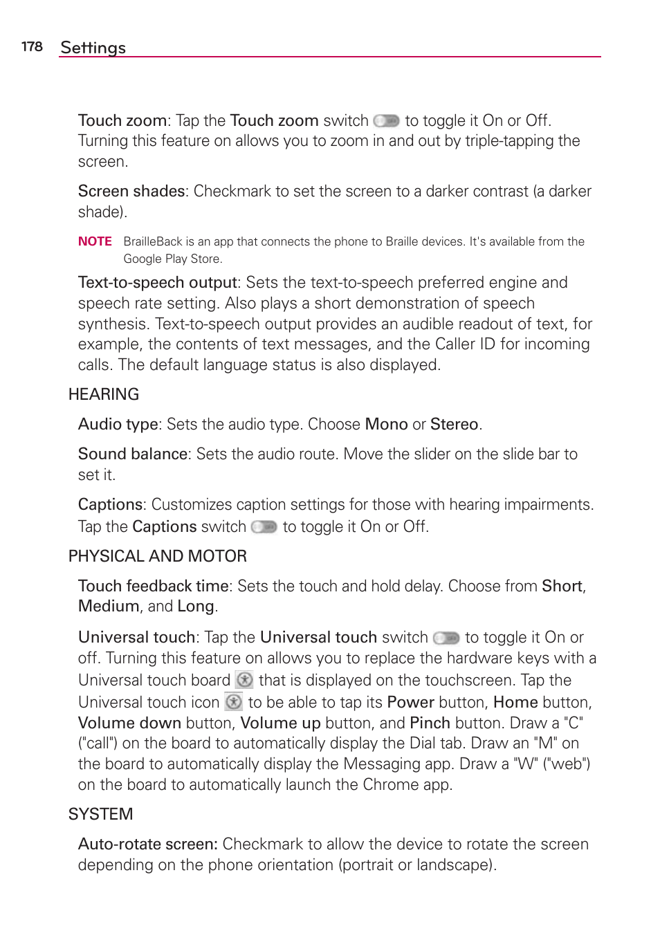 LG LGAS876 User Manual | Page 178 / 218