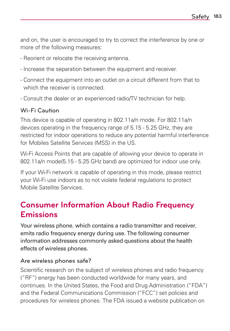 LG LGAS876 User Manual | Page 183 / 218