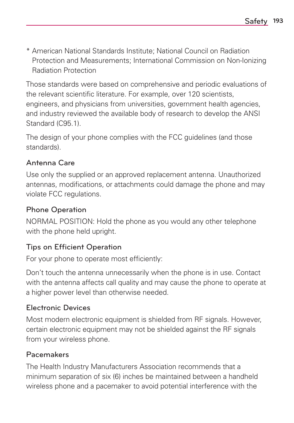 LG LGAS876 User Manual | Page 193 / 218