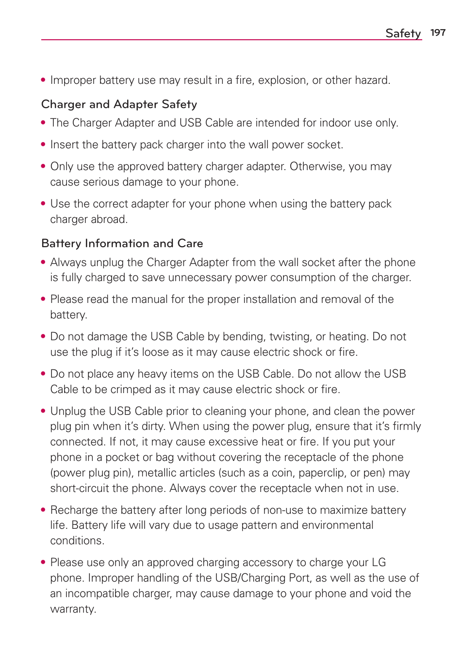 LG LGAS876 User Manual | Page 197 / 218