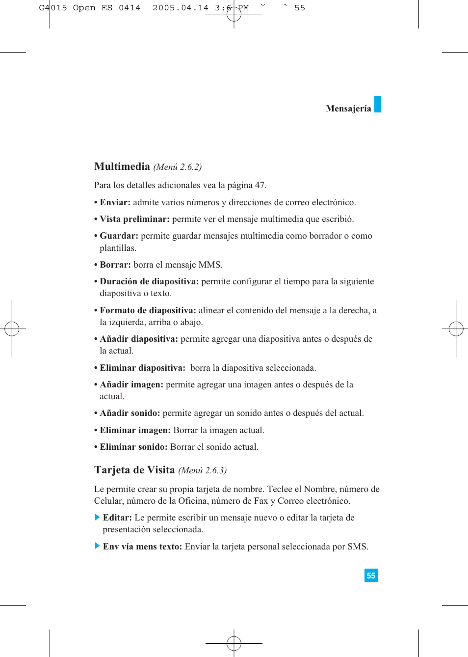 LG G4015 User Manual | Page 163 / 228