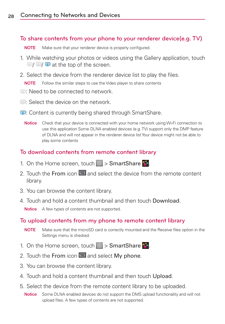 LG LS860 User Manual | Page 28 / 105