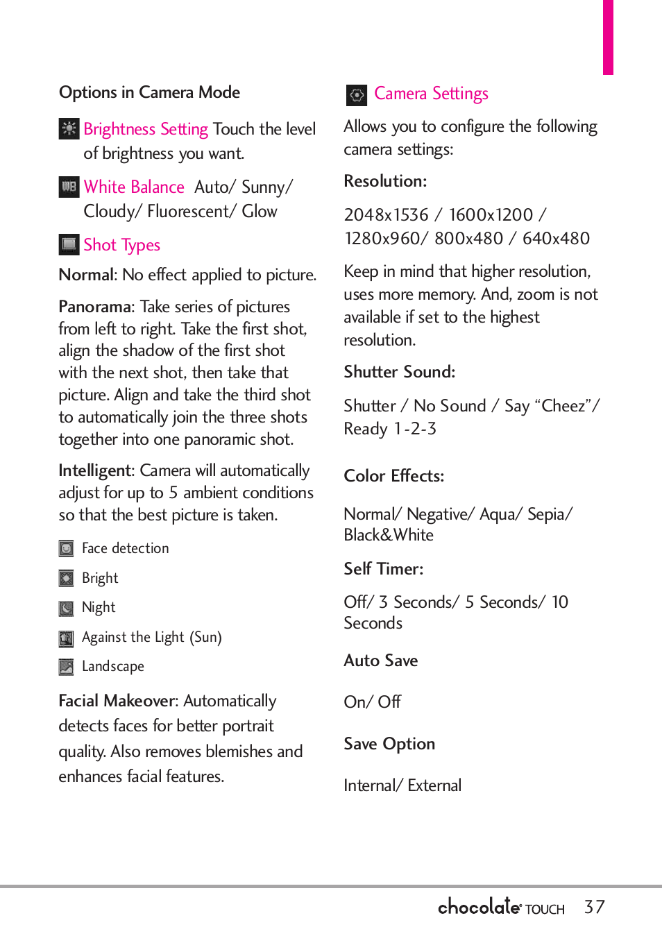 3d (three-axis-accelerometer) rotation . 35 | LG LGVX8575 User Manual | Page 39 / 160